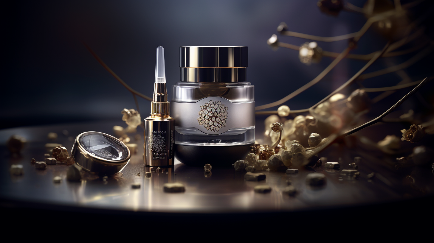 Gamme de soins Mizon présentée sur une table épurée, mettant en avant la qualité et l'efficacité des produits pour le soin de la peau, avec une touche de luxe et d'innovation coréenne.